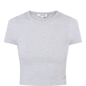 Signature Logo Rib Baby T-Shirt
