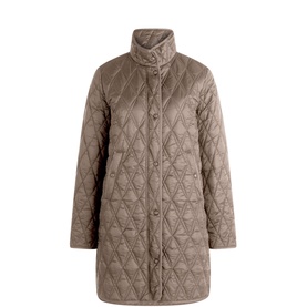 Diamond Quilted Coat