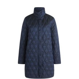 Diamond Quilted Coat