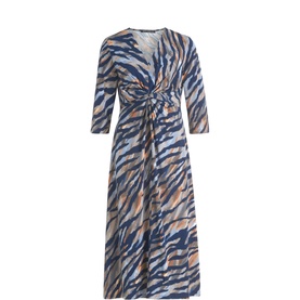 Kleid Zebra Flared Dress