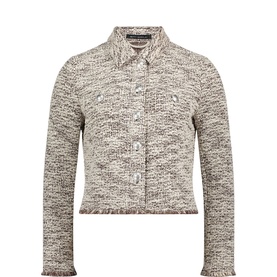 Patch Pocket Tweed Jacket
