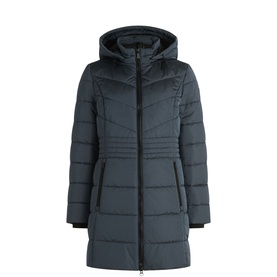 Chevron Quilted Coat