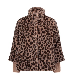 Leopard Plush Jacket