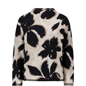 Floral Knit Sweater