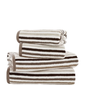 Linear Stripe Towel Natural
