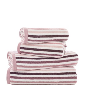 Linear Stripe Towel Pink