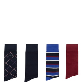 Four-Pack Logo Sock Gift Set