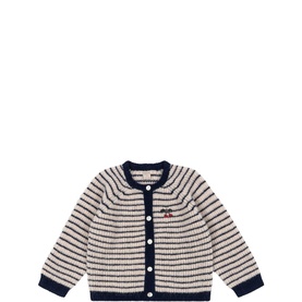 Barli Striped Cherry Cardigan