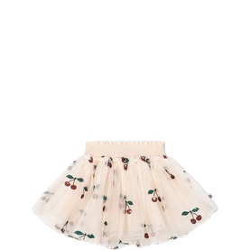 Tullie Cherry Smock Flared Skirt