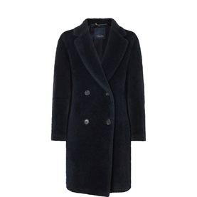 Roseto Double-Breasted Long Coat