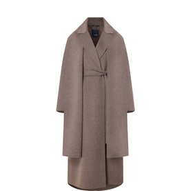 Peonie Scarf Wrap Coat