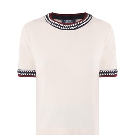 Carina Contrast Trim Sweater
