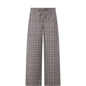 Vischio Checked Flannel Trousers