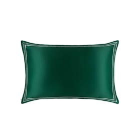 Pure Silk Queen Pillowcase - The Green
