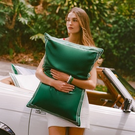 Pure Silk Queen Pillowcase - The Green