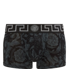 Barocco Greca-Waistband Short Boxers