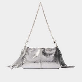 Miss M Leather Clutch