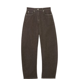 Sabel Mid-Rise Barrel Leg Jeans