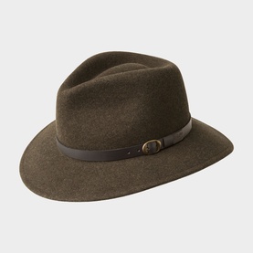 Briar Leather Band Hat