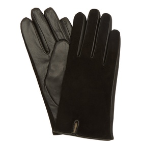 Leather Suede Gloves