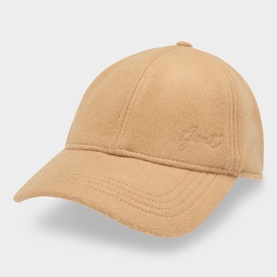 Lustrous Script Logo Baseball Cap