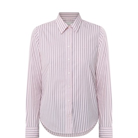 Striped Poplin Shirt