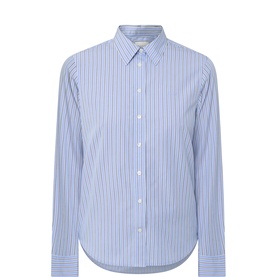 Striped Poplin Shirt
