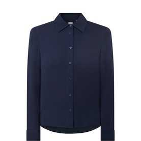 Solid Silk Shirt