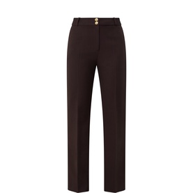 Nautical Flared Leg Trousers