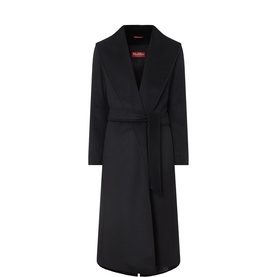 Loriana Belted Wrap Coat