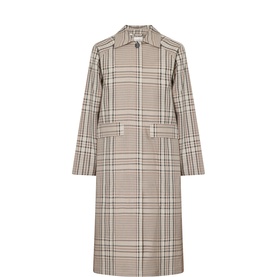 Spencer Check Trenchcoat