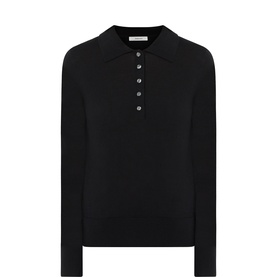 Thea Knitted Polo Shirt