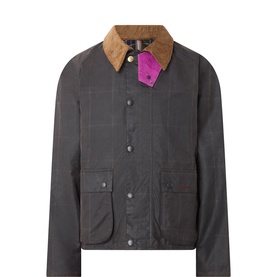 Window Pane Check Wax Jacket