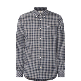 Cliff Logo Tag Check Shirt