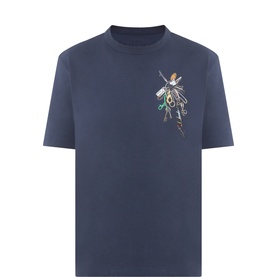 Key Logo Graphic T-Shirt