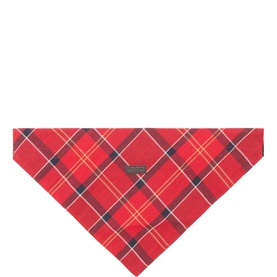 Tartan Logo Badge Dog Bandana