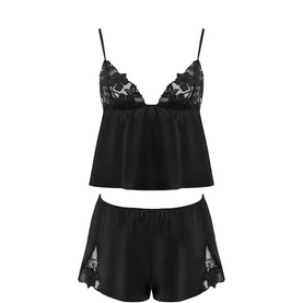 Alara Luxury Satin Camisole & Short Set