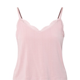 Ribbed Lace Camisole