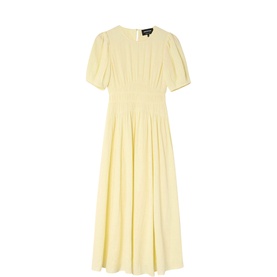 Textured Flared Dress
