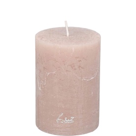 Rustic Pillar Candle