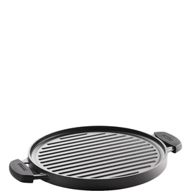 Tramontina Pre-Seasoned Cast Iron 2-in-1 Griddle Pan 30 cm