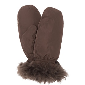 Faux Fur Shearling Mittens