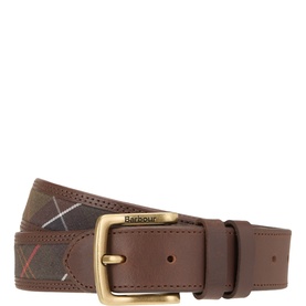 Girvan Tartan Leather Belt