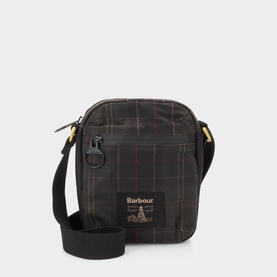 Field Logo Badge Tartan Crossbody Bag