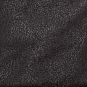 Barbour brown leather gloves, close-up of pebbled leather texture in dark brown colourway