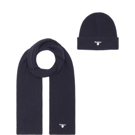 Cascade Shield Logo Beanie Hat & Scarf Gift Set