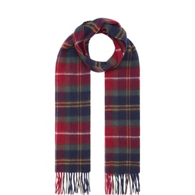 Tartan Fringed Scarf