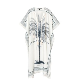 Tess Printed Logo Kaftan