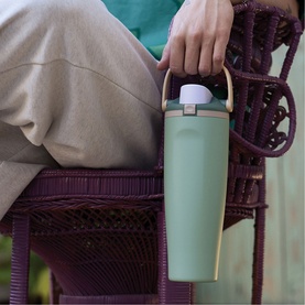 FreeSip&reg; Sway Water Bottle Eucalyptus 30oz