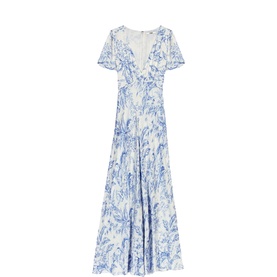 Floral Flared Dress